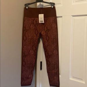 Fabletics High-Waisted Seamless Snakeskin Leggings